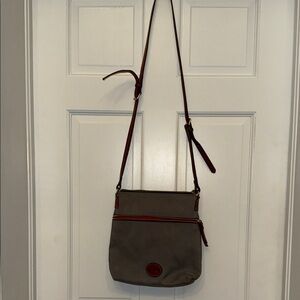 Dooney and Bourke Nylon grey Crossbody Bag